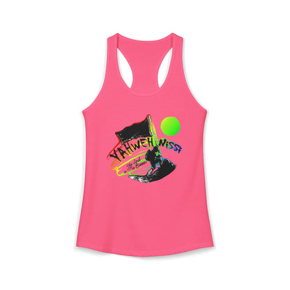 Women's Yahweh-Nissi (smile) Racerback