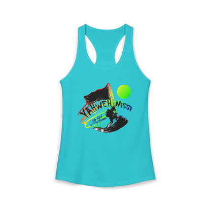 Women's Yahweh-Nissi (smile) Racerback