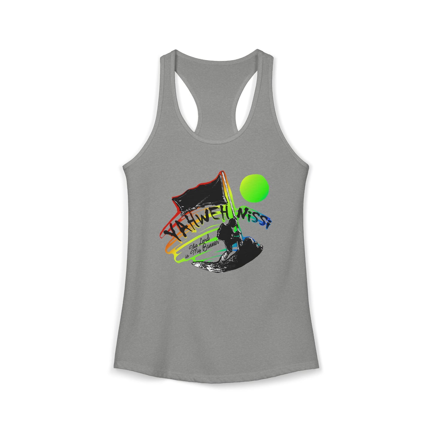 Women's Yahweh-Nissi (smile) Racerback