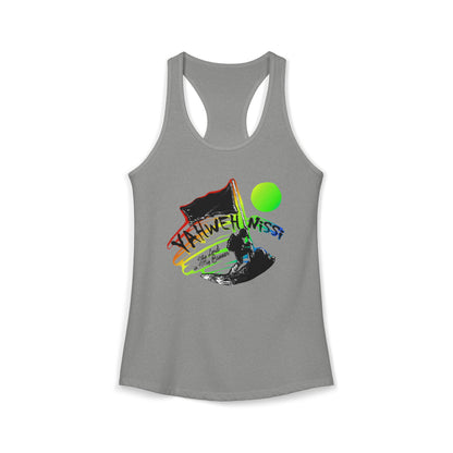 Women's Yahweh-Nissi (smile) Racerback
