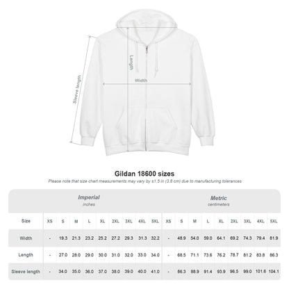 Jesus Saves (heart) - Full Zip Hooded Sweatshirt