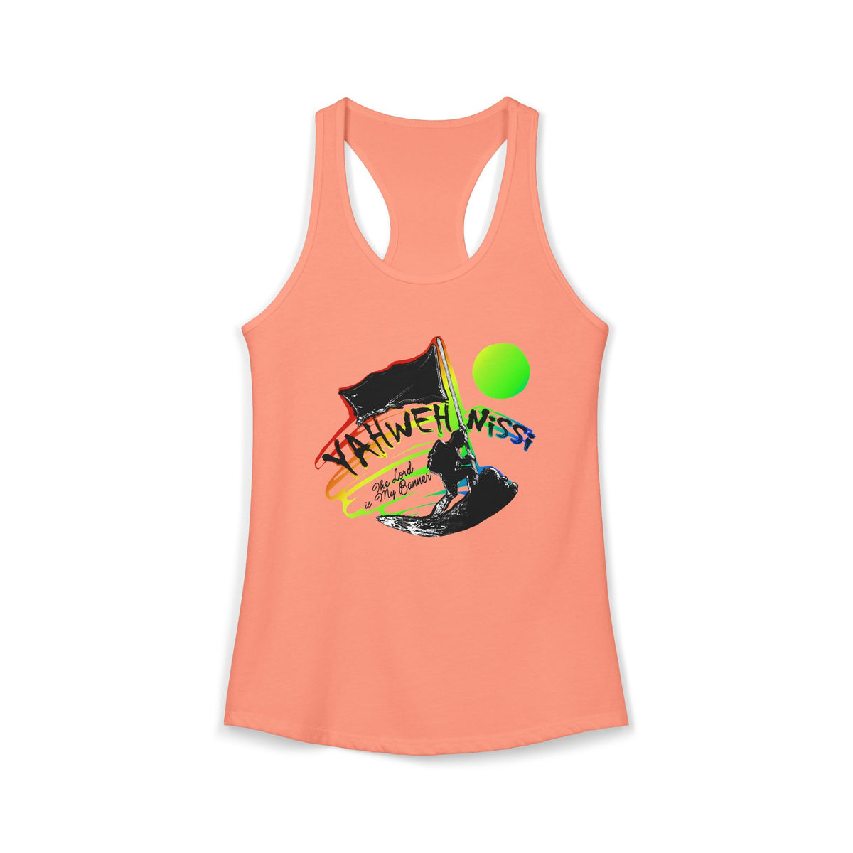 Women's Yahweh-Nissi (smile) Racerback