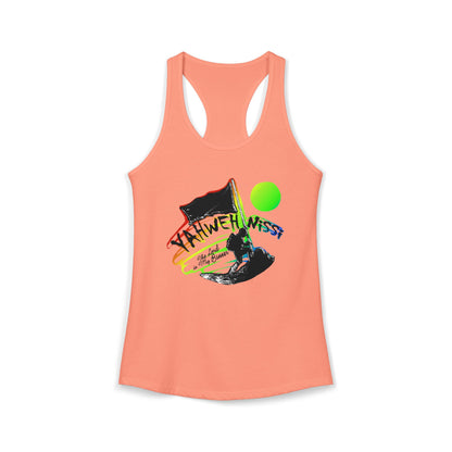 Women's Yahweh-Nissi (smile) Racerback