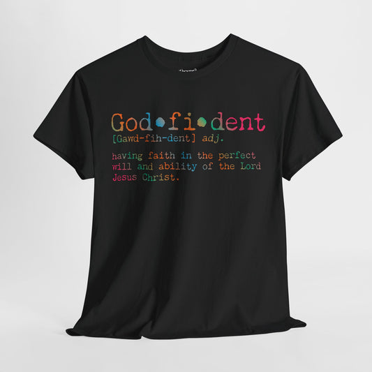 Adults' - God-fi-dent (Confident in Jesus!) TEE