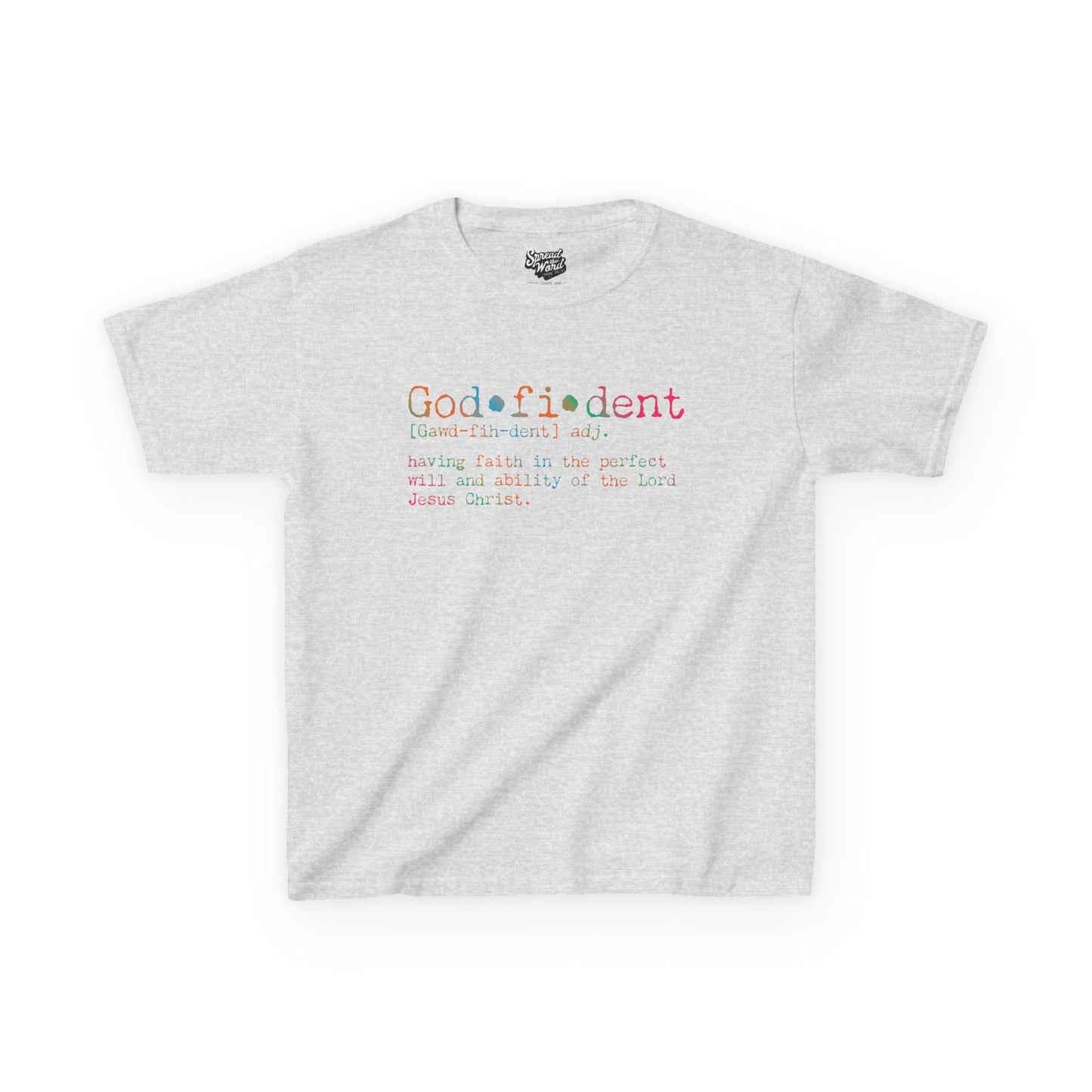 Kids' - God-fi-dent (Confident in Jesus!) TEE